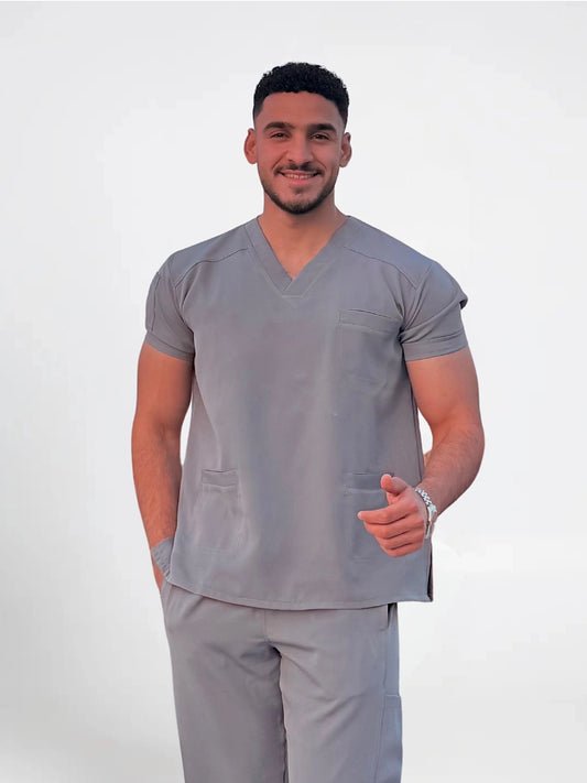 Unisex Gray scrub
