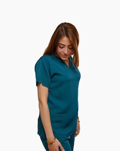 Female Nile blue scrub