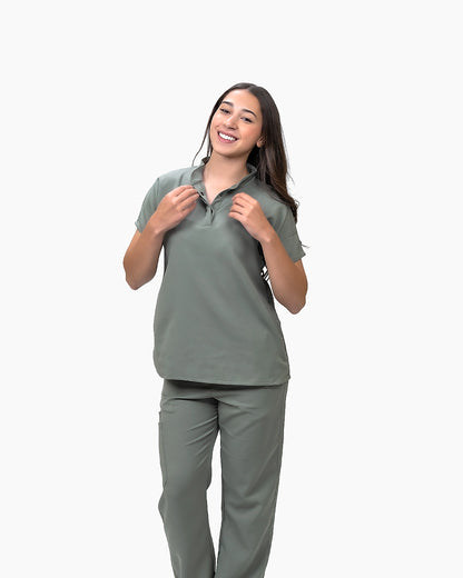 Female half collar olive