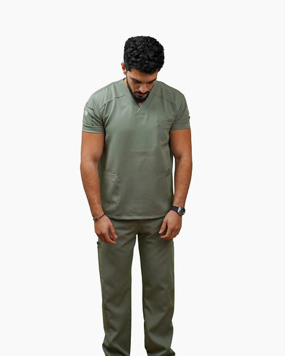 Unisex Olive scrub