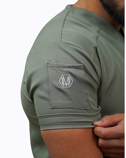 Unisex Olive scrub