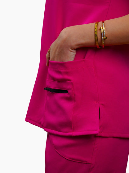 Female Hot Pink scrub