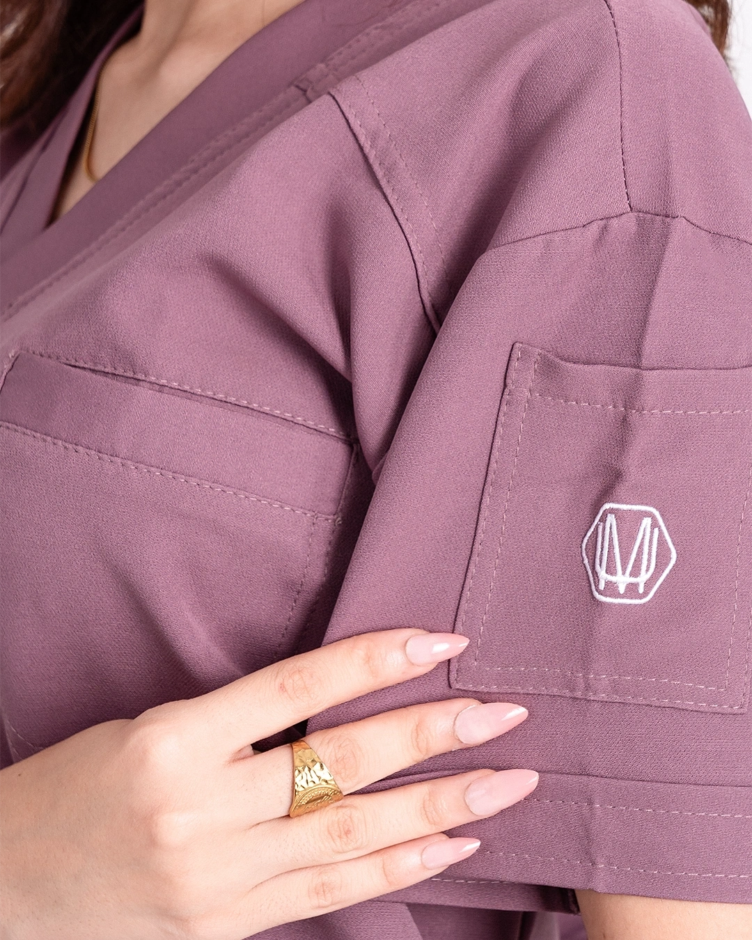 Unisex Wine Scrub