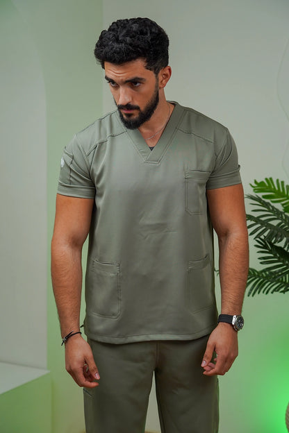 Unisex Olive scrub