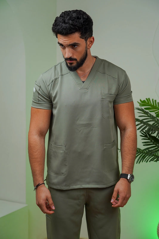 Unisex Olive scrub