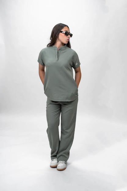 Female half collar olive
