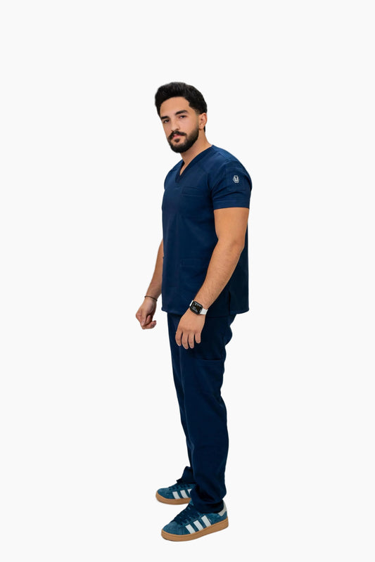 Unisex Navy blue scrub