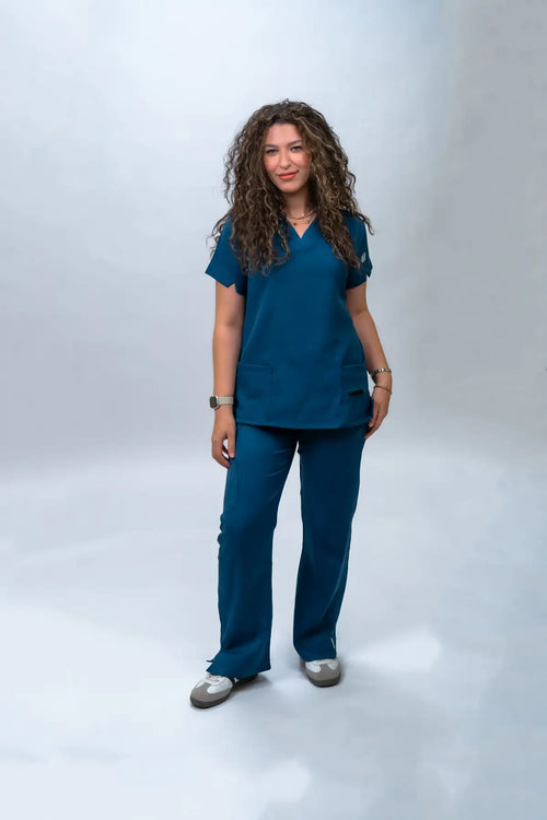 Female Nile blue scrub