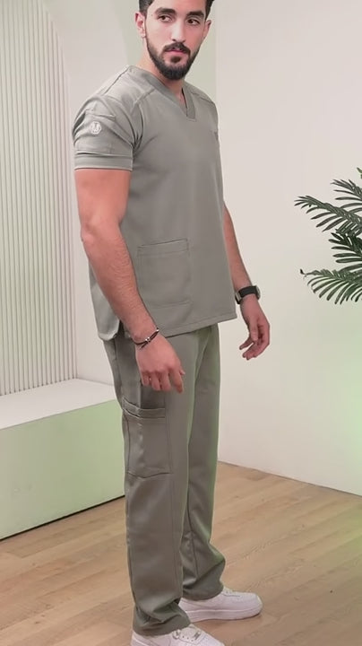 Unisex Olive scrub